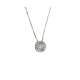 White Gold Diamond Pendant Necklace IGI 0.27ct E-VS2