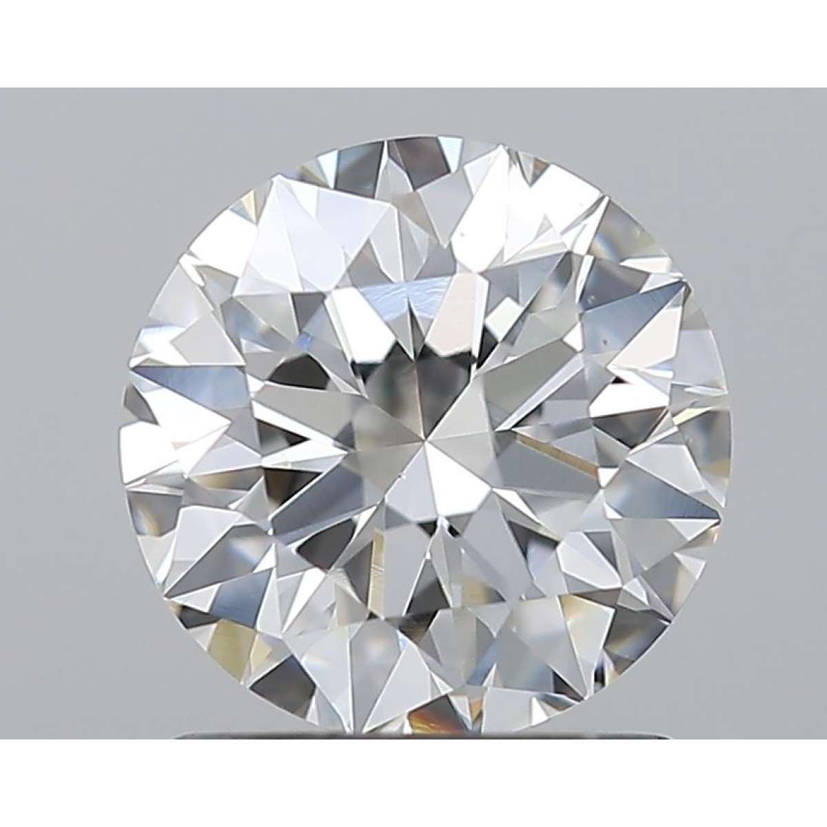 Certified Diamond GIA Carats 1.34 Color F Clarity VS1  EX  EX  EX Fluorescence NON Brown No Green No Milky No EyeClean 100%