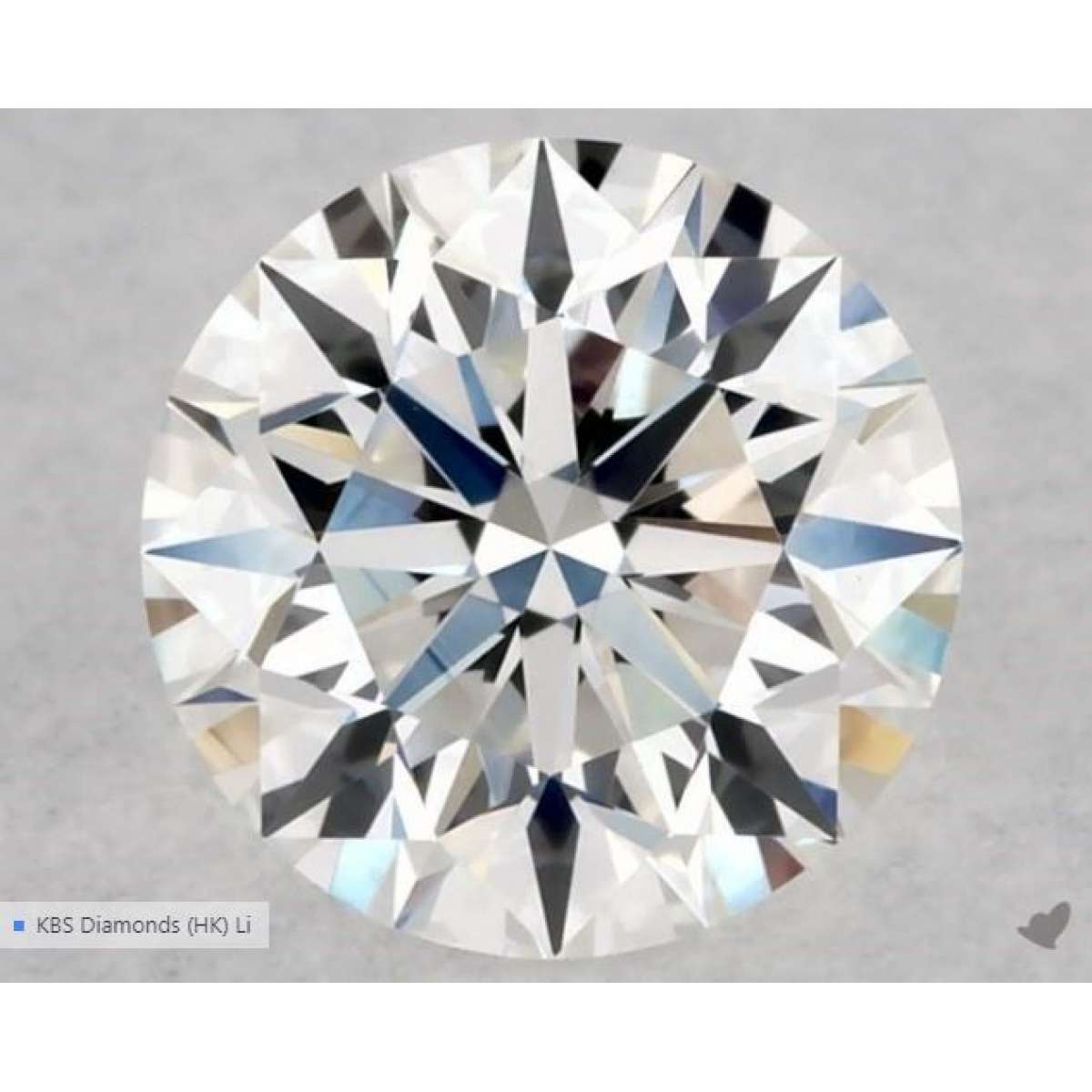 Certified Diamond GIA Carats 0.4 Color E Clarity VS1  EX  EX  EX Fluorescence NON Brown No Green No Milky No EyeClean 100%