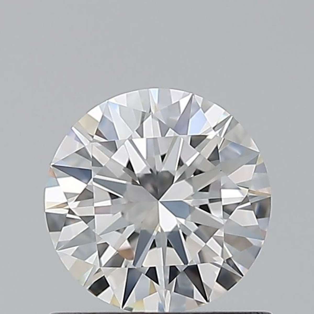 Certified Diamond GIA Carats 0.59 Color D Clarity VVS1  EX  EX  EX Fluorescence FNT Brown No Green No Milky No EyeClean 100%