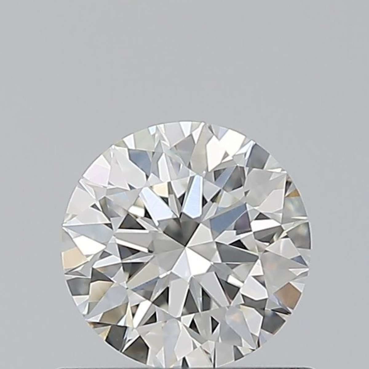 Certified Diamond HRD Carats 0.52 Color G Clarity VVS2  EX  EX  EX Fluorescence NON Brown No Green No Milky No EyeClean 100%