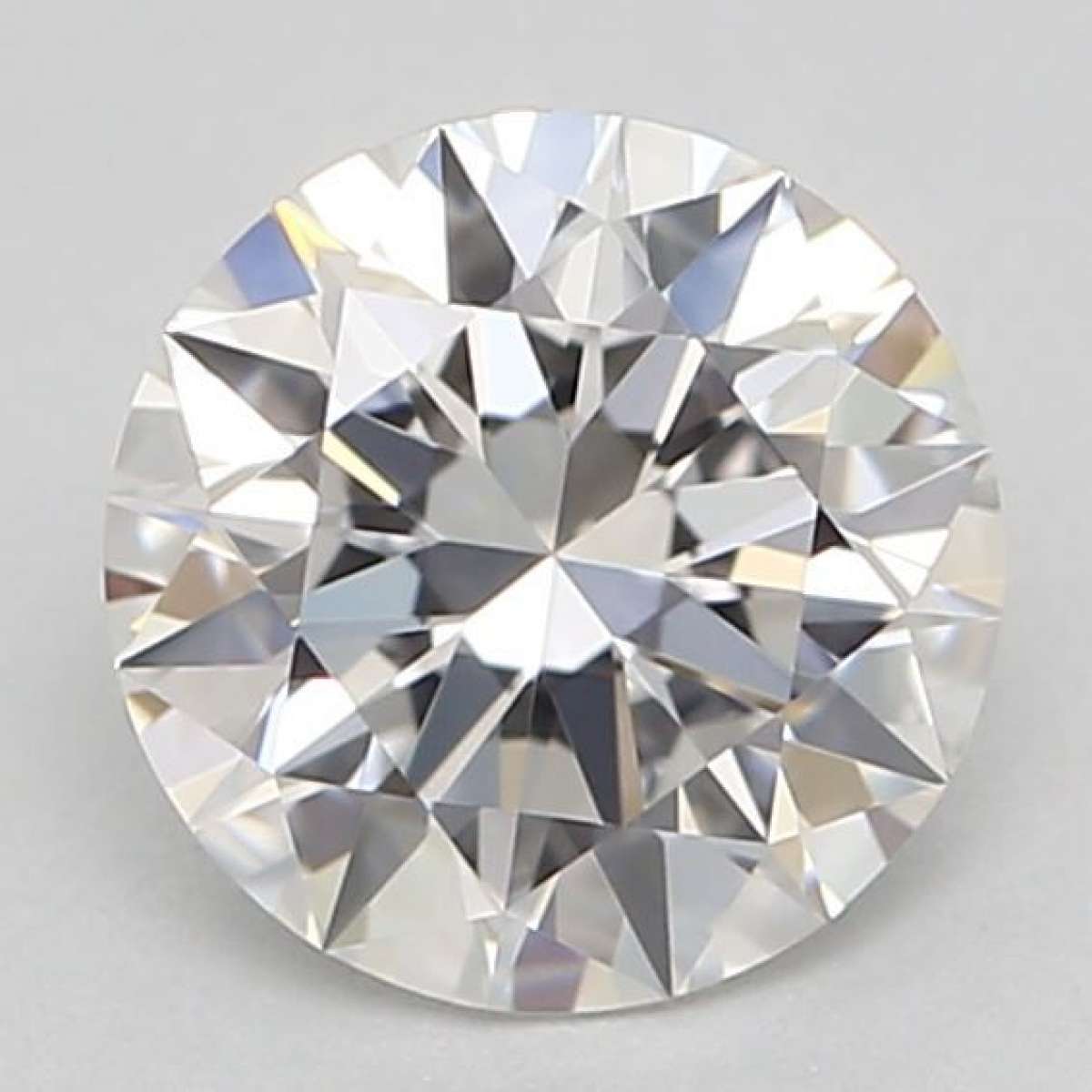 Certified Diamond GIA Carats 0.59 Color E Clarity VVS1  EX  EX  EX Fluorescence NON Brown No Green No Milky No EyeClean 100%