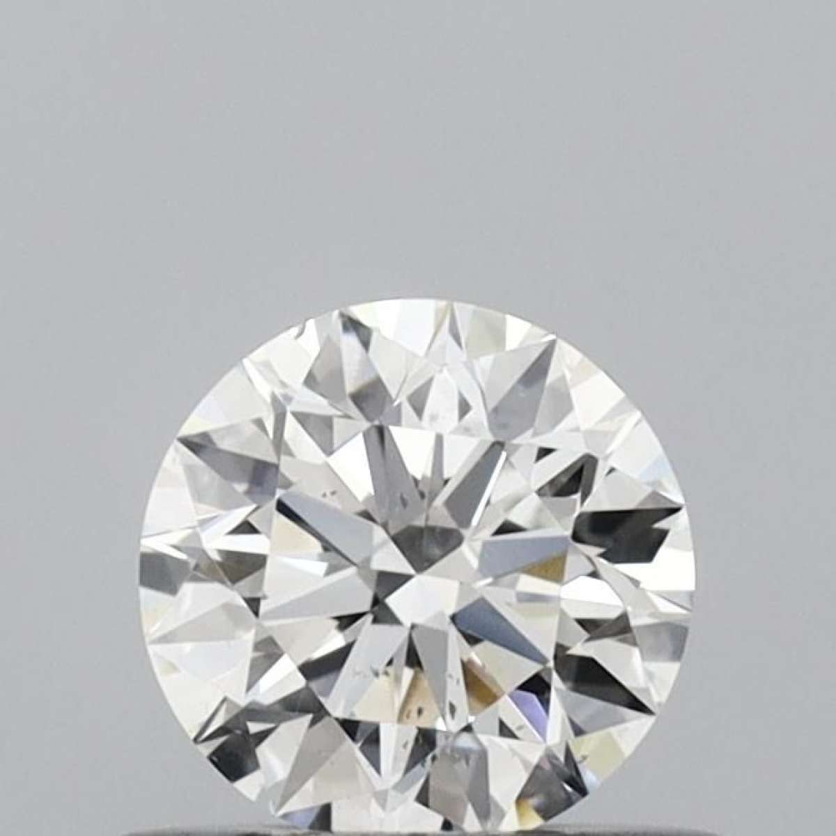 Certified Diamond IGI Carats 0.42 Color F Clarity VS2  EX  EX  EX Fluorescence NON Brown No Green No Milky No EyeClean 100%