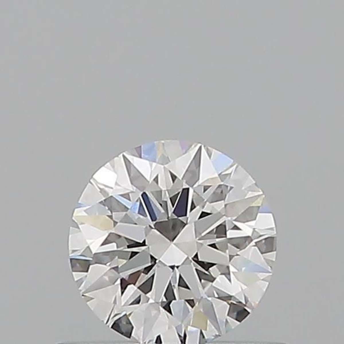 Certified Diamond GIA Carats 0.56 Color F Clarity VVS2  EX  EX  EX Fluorescence FNT Brown No Milky No EyeClean 100%