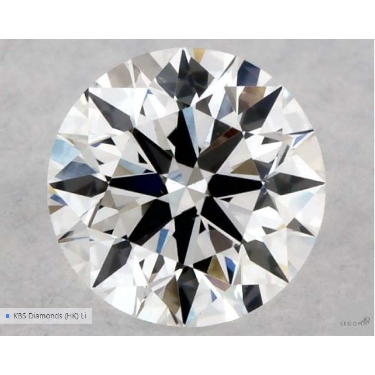 Certified Diamond GIA Carats 0.3 Color D Clarity VS1  EX  EX  VG Fluorescence NON Brown No Green No Milky No EyeClean 100%