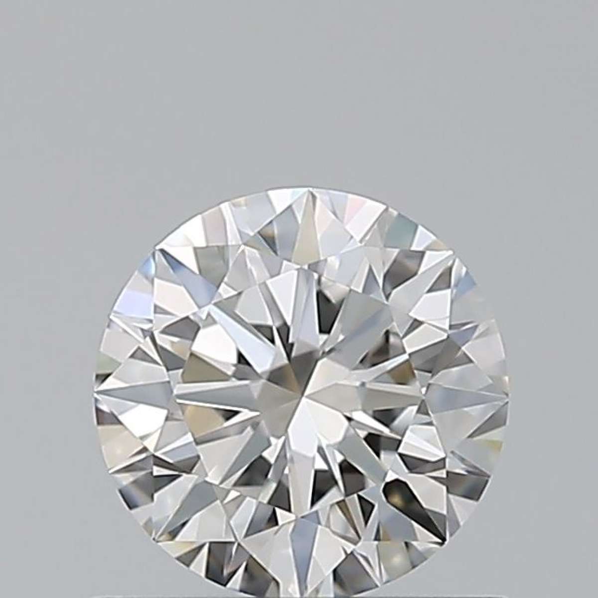 Certified Diamond GIA Carats 0.55 Color F Clarity VVS2  EX  EX  EX Fluorescence NON Brown No Green No Milky No EyeClean 100%