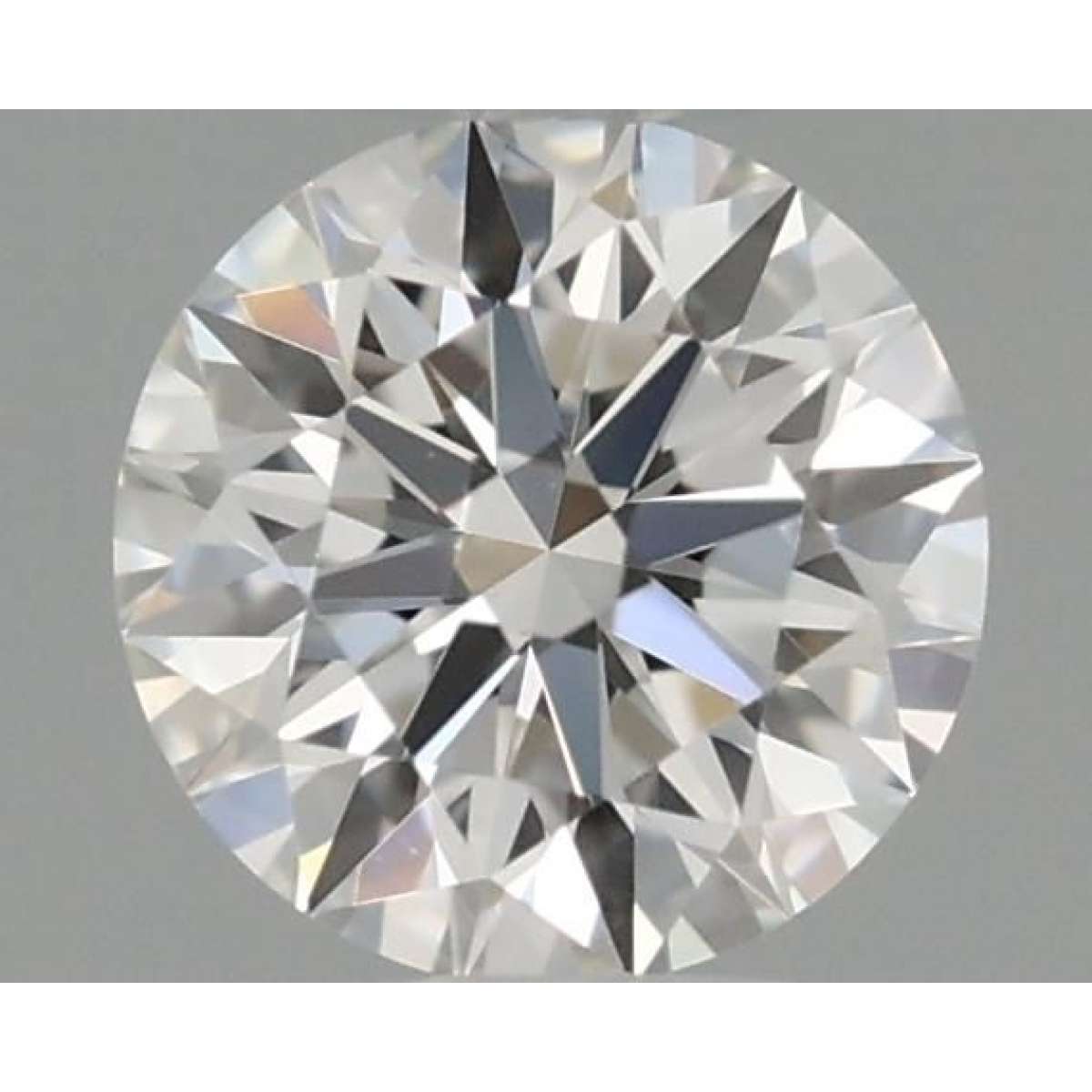 Certified Diamond GIA Carats 0.19 Color F Clarity VVS1  EX  EX  EX Fluorescence NON Brown No Green No Milky No EyeClean 100%