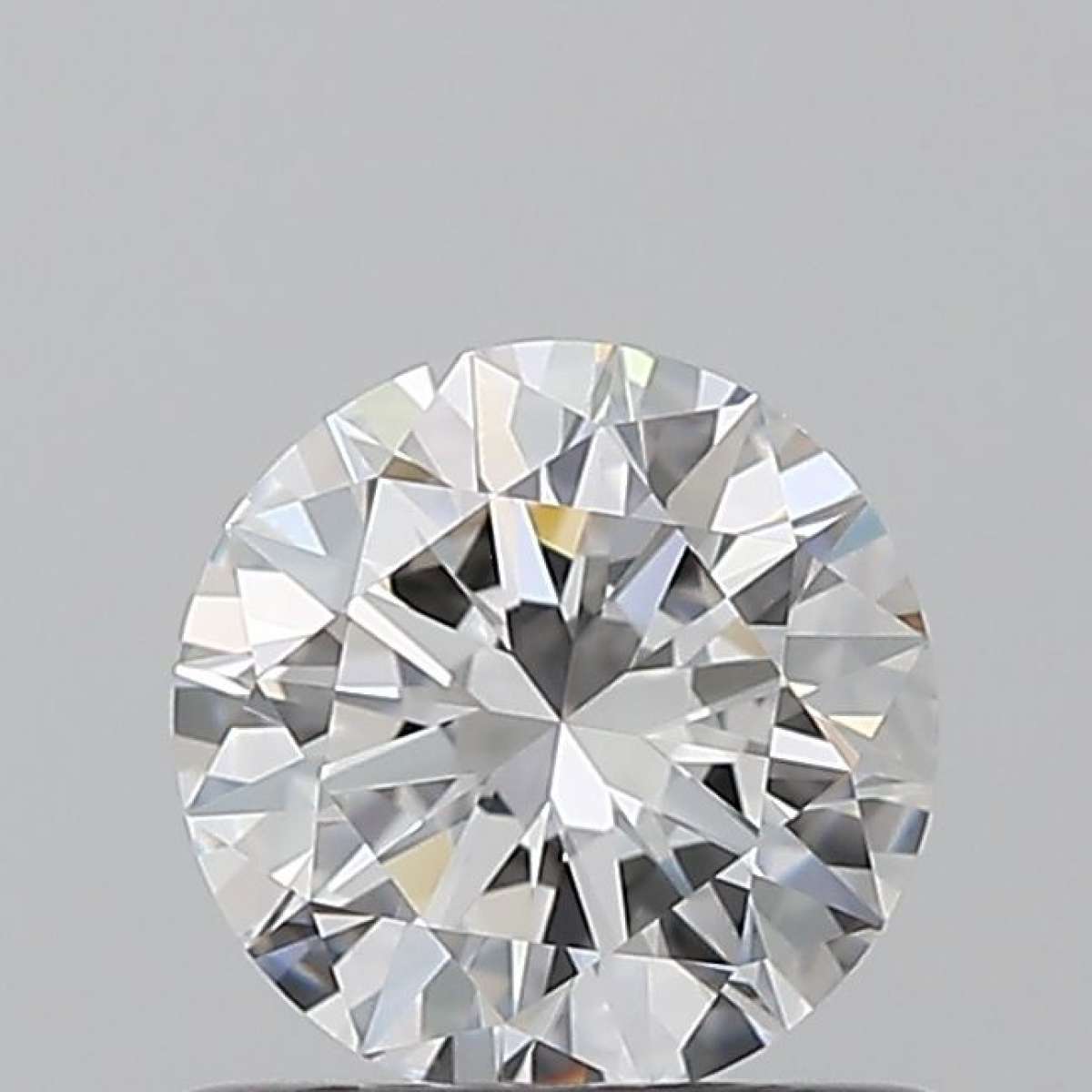 Certified Diamond GIA Carats 0.6 Color D Clarity VVS2  EX  EX  EX Fluorescence FNT Brown No Green No Milky No EyeClean 100%