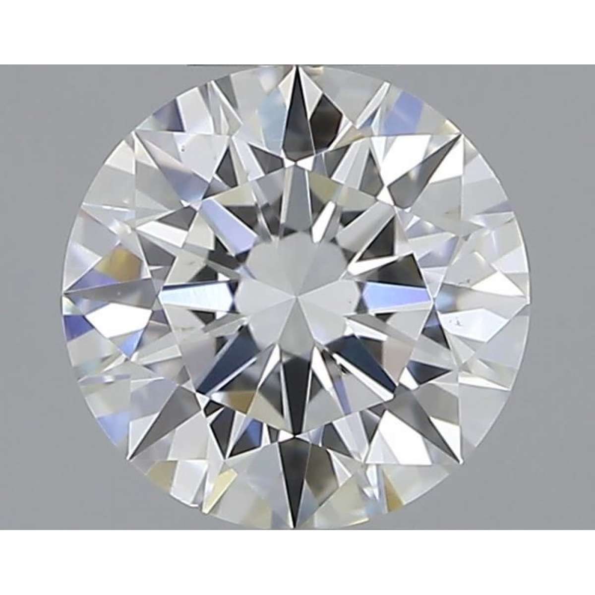 Certified Diamond GIA Carats 0.58 Color F Clarity SI1  EX  EX  EX Fluorescence NON Brown No Milky No EyeClean 100%