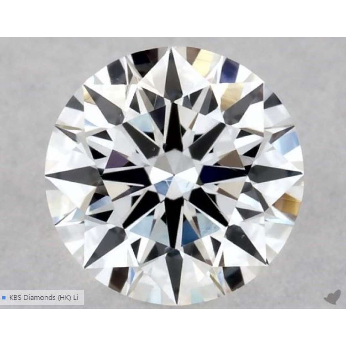 Certified Diamond GIA Carats 0.42 Color D Clarity VS1  EX  VG  EX Fluorescence FNT Brown No Green No Milky No EyeClean 100%