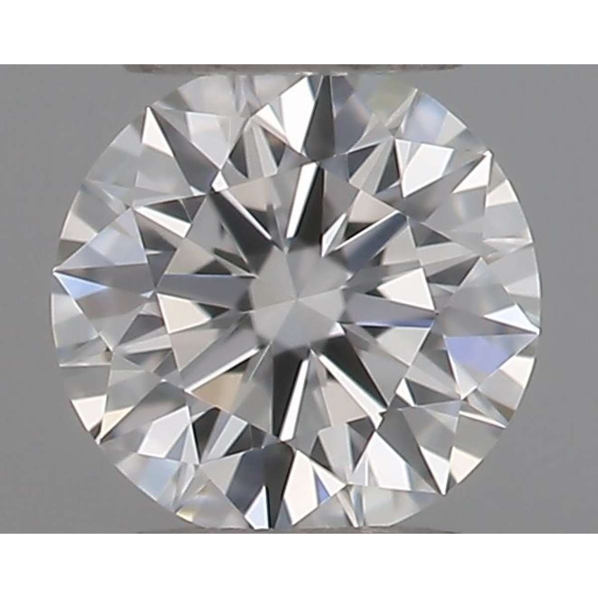 Certified Diamond GIA Carats 0.19 Color F Clarity VVS2  EX  EX  EX Fluorescence FNT Brown No Green No Milky No EyeClean 100%