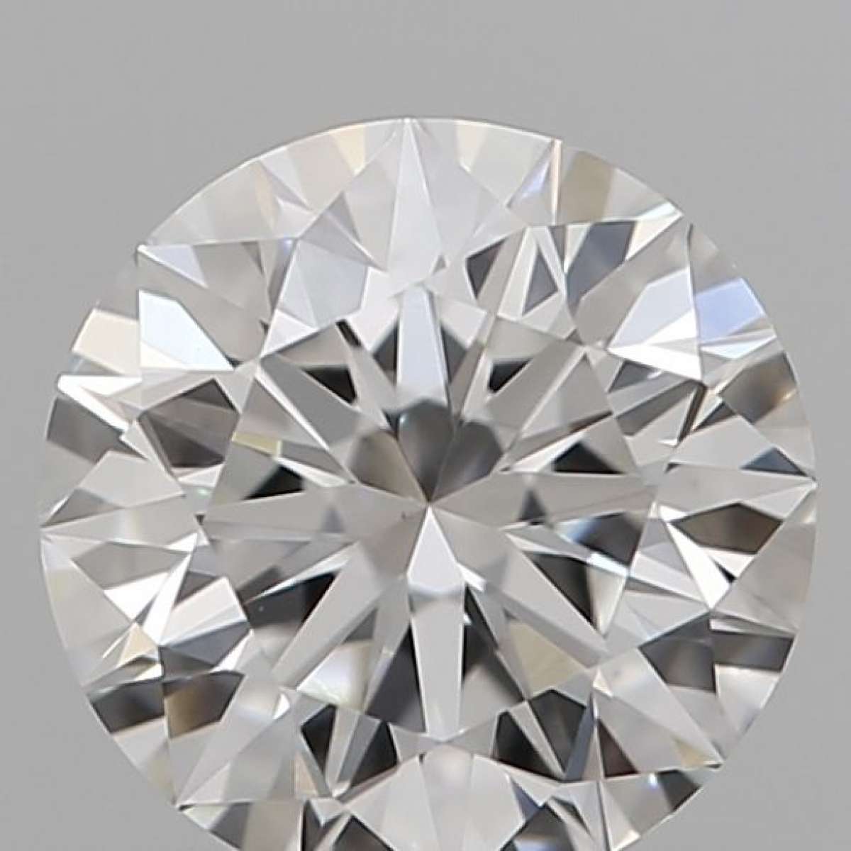 Certified Diamond GIA Carats 0.52 Color F Clarity VVS2  EX  EX  EX Fluorescence NON Brown No Green No Milky No EyeClean 100%