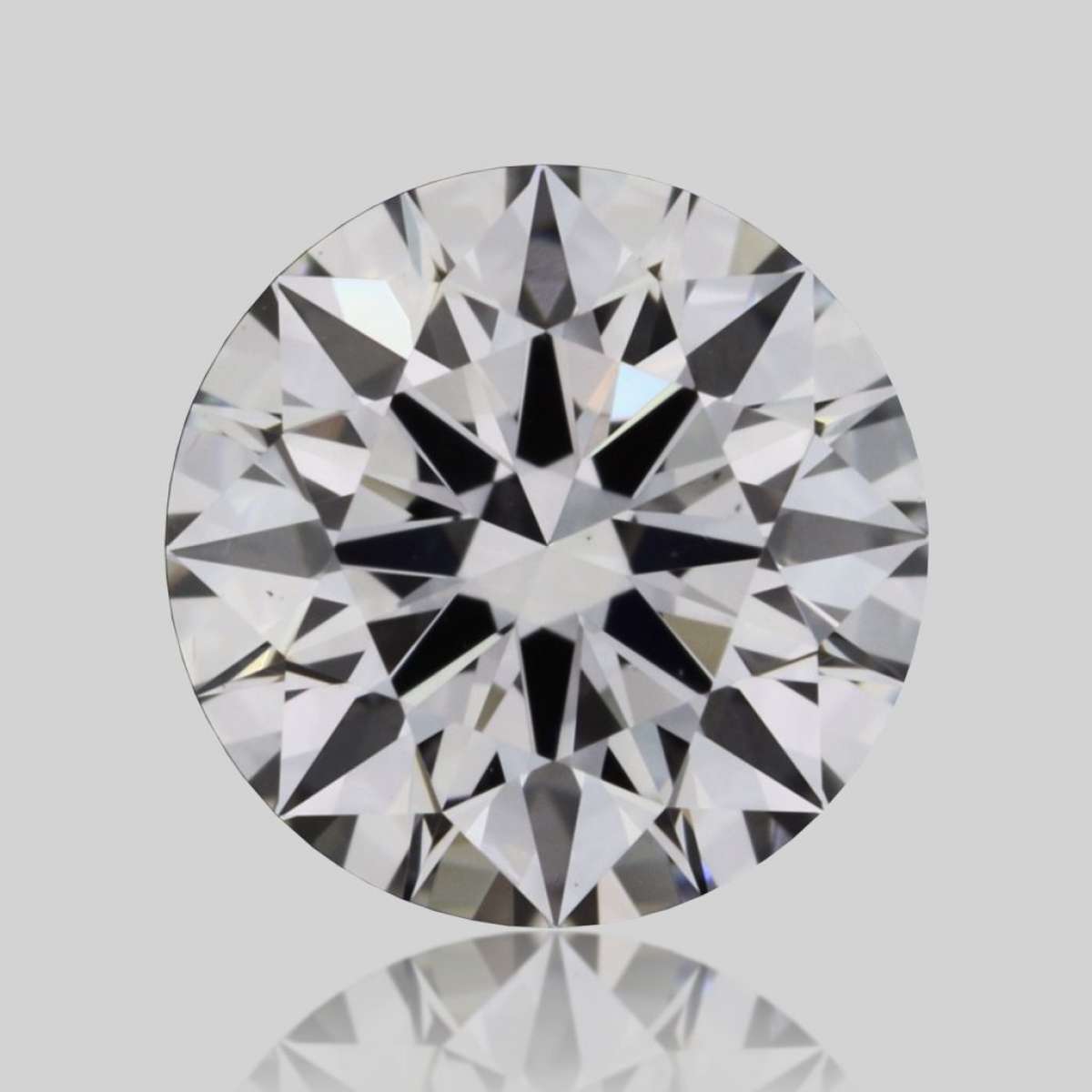 Certified Diamond GIA Carats 0.43 Color D Clarity VS1  EX  EX  EX Fluorescence FNT Brown No Green No Milky No EyeClean 100%