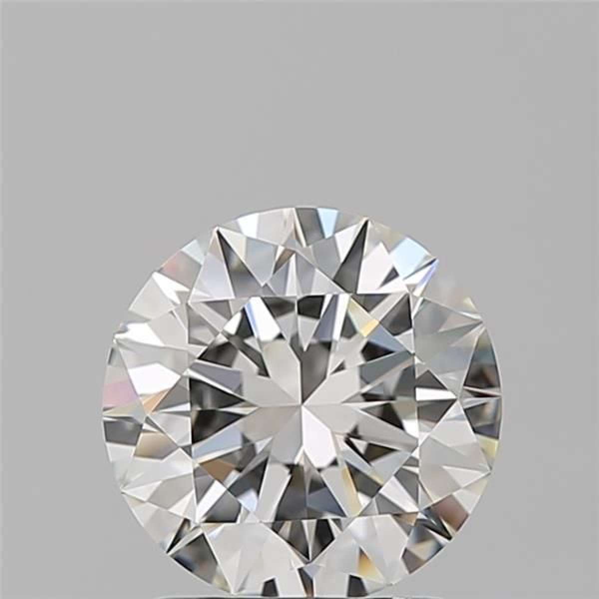 Certified Diamond GIA Carats 1.5 Color H Clarity VVS2  EX  EX  EX Fluorescence NON Brown No Milky No EyeClean 100%