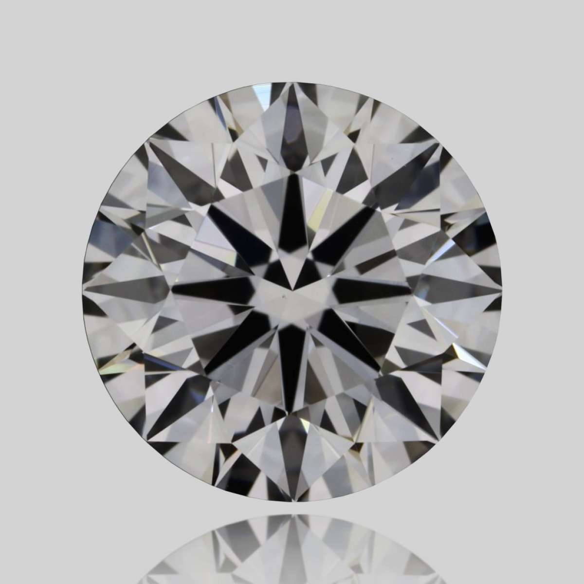 Certified Diamond GIA Carats 1.3 Color F Clarity VVS2  EX  EX  EX Fluorescence NON Brown No Green No Milky No EyeClean 100%