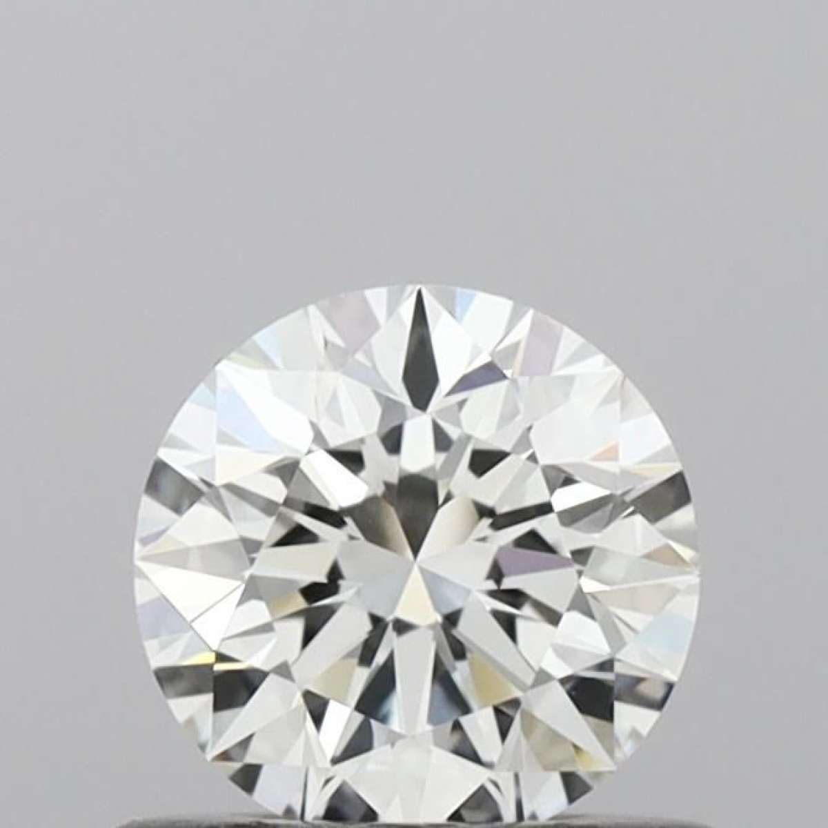 Certified Diamond IGI Carats 0.5 Color F Clarity VVS1  EX  EX  EX Fluorescence FNT Brown No Green No Milky No EyeClean 100%