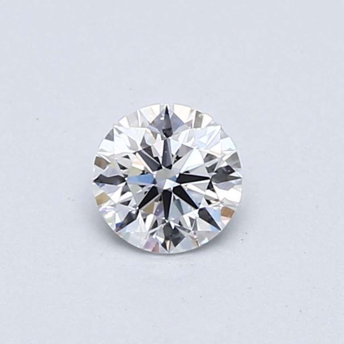 Certified Diamond GIA Carats 0.4 Color D Clarity VVS1  EX  EX  EX Fluorescence FNT Brown No Green No Milky No EyeClean 100%