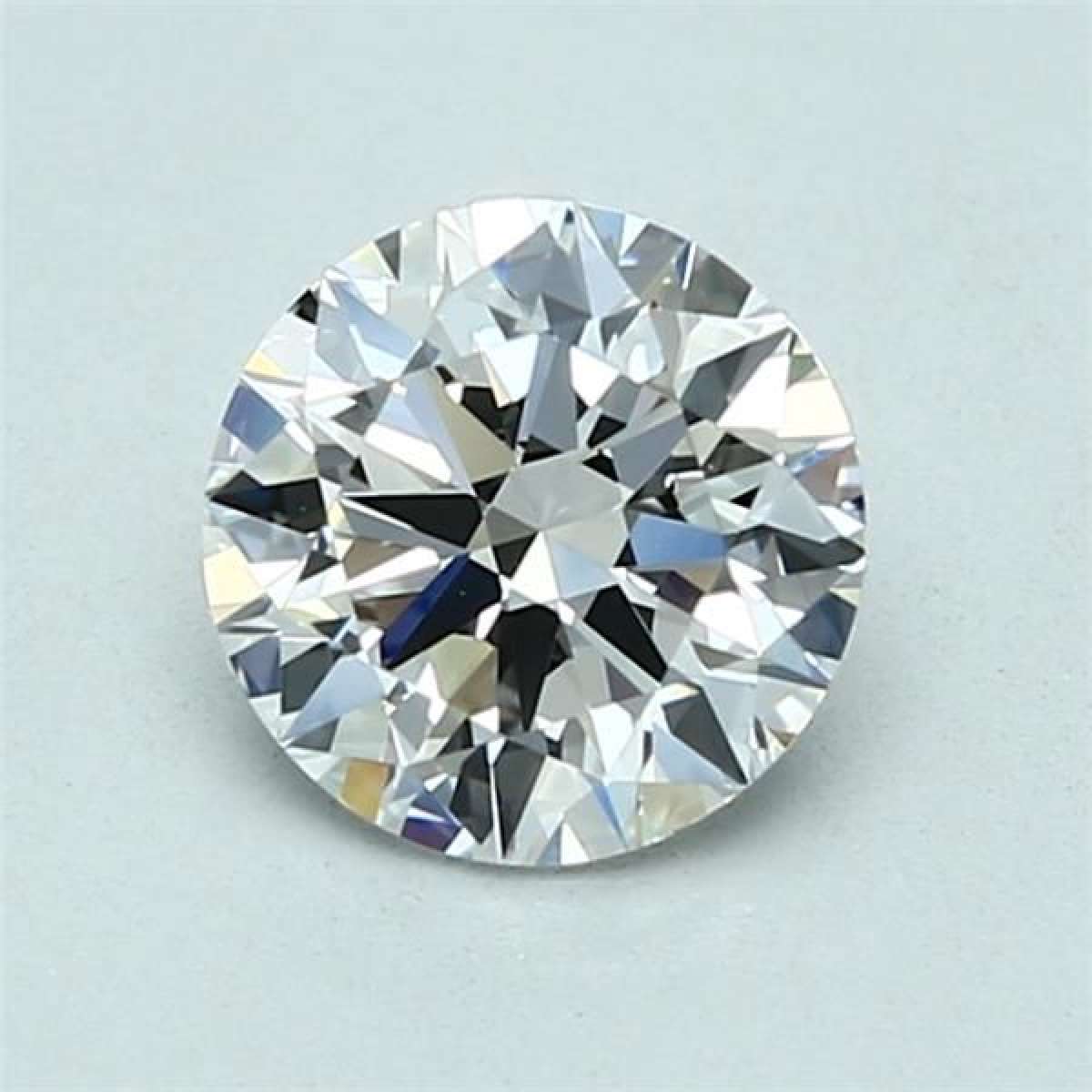 Certified Diamond GIA Carats 1.0 Color E Clarity VVS2  EX  EX  EX Fluorescence FNT Brown No Green No Milky No EyeClean 100%