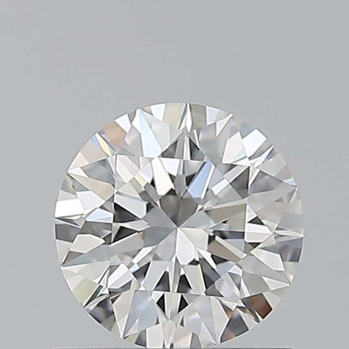 Certified Diamond GIA Carats 0.6 Color F Clarity VVS2  EX  EX  EX Fluorescence NON Brown No Green No Milky No EyeClean 100%