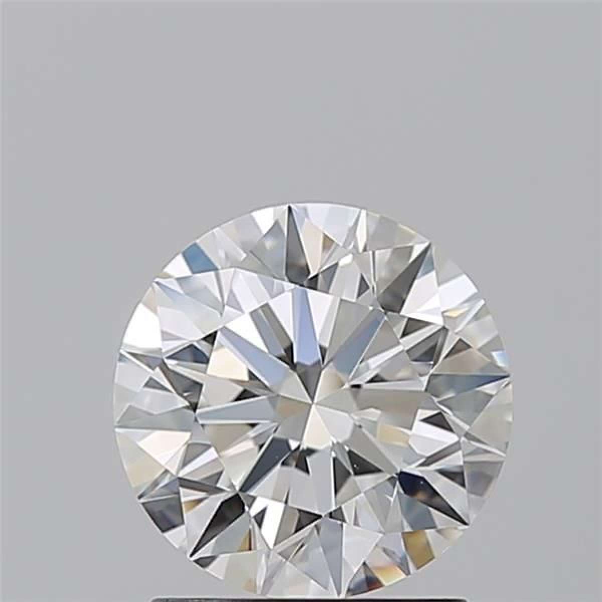 Certified Diamond GIA Carats 1.56 Color E Clarity VVS2  EX  EX  EX Fluorescence FNT Brown No Green No Milky No EyeClean 100%