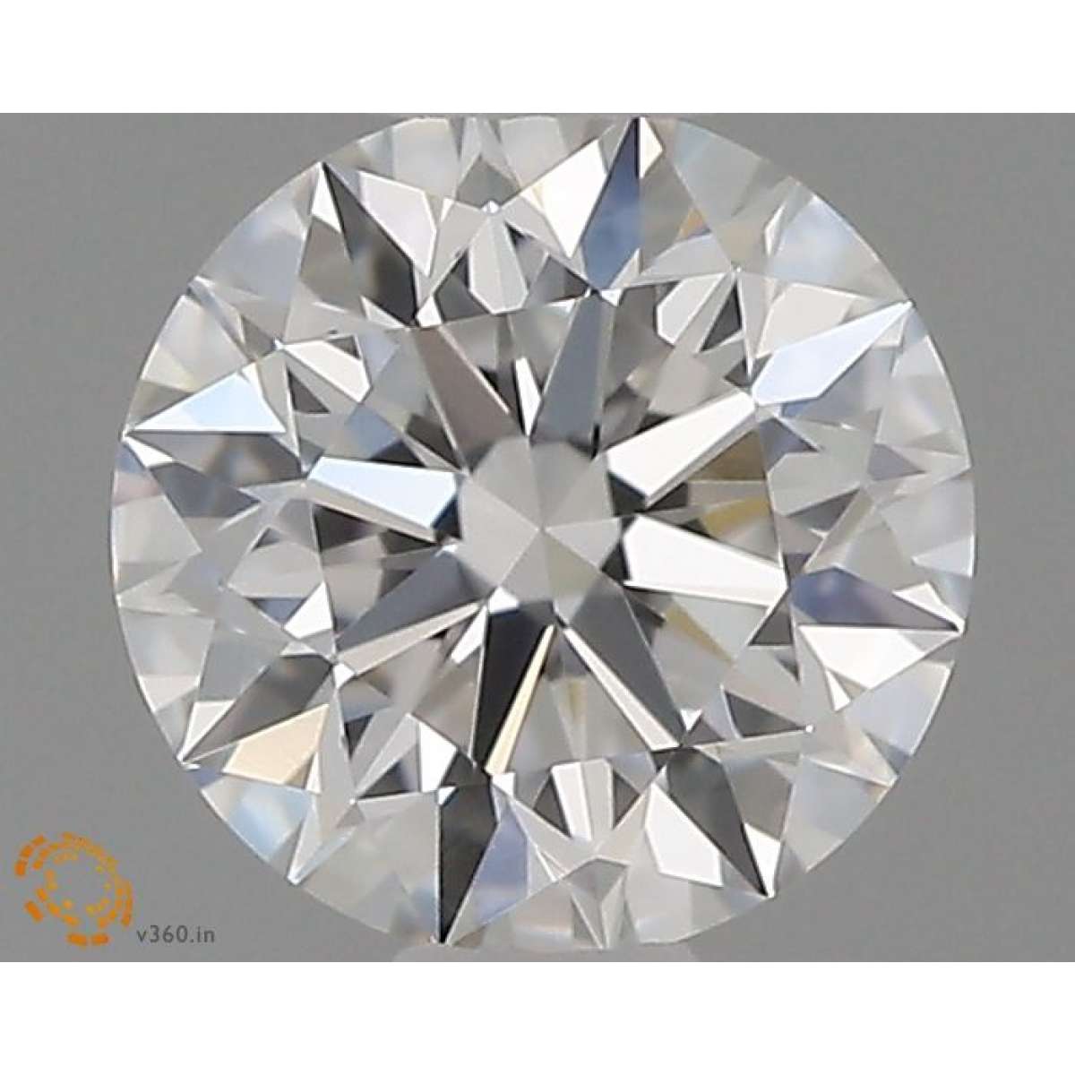 Certified Diamond GIA Carats 0.42 Color E Clarity VVS1  EX  EX  EX Fluorescence FNT Brown No Green No Milky No EyeClean 100%