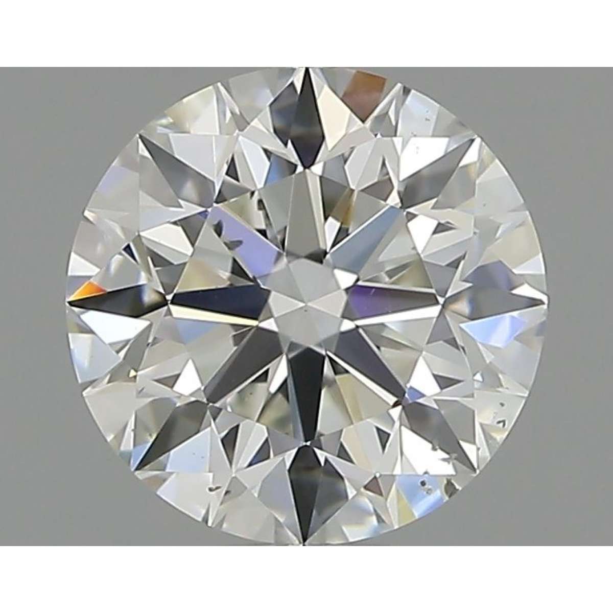 Certified Diamond GIA Carats 1.21 Color H Clarity SI2  EX  EX  EX Fluorescence FNT Brown No Milky No EyeClean 100%