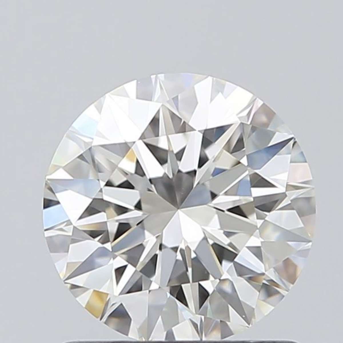 Certified Diamond GIA Carats 1.01 Color H Clarity VVS2  EX  EX  EX Fluorescence NON Brown No Green No Milky No EyeClean 100%