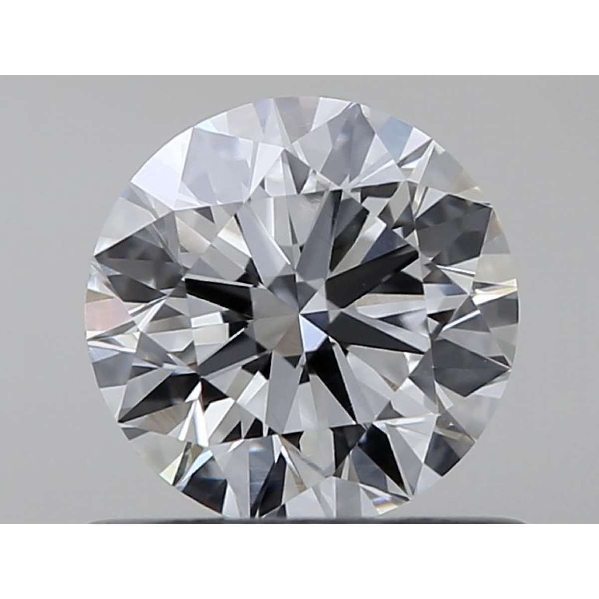 Certified Diamond GIA Carats 0.57 Color F Clarity VVS2  EX  EX  EX Fluorescence NON Brown No Green No Milky No EyeClean 100%