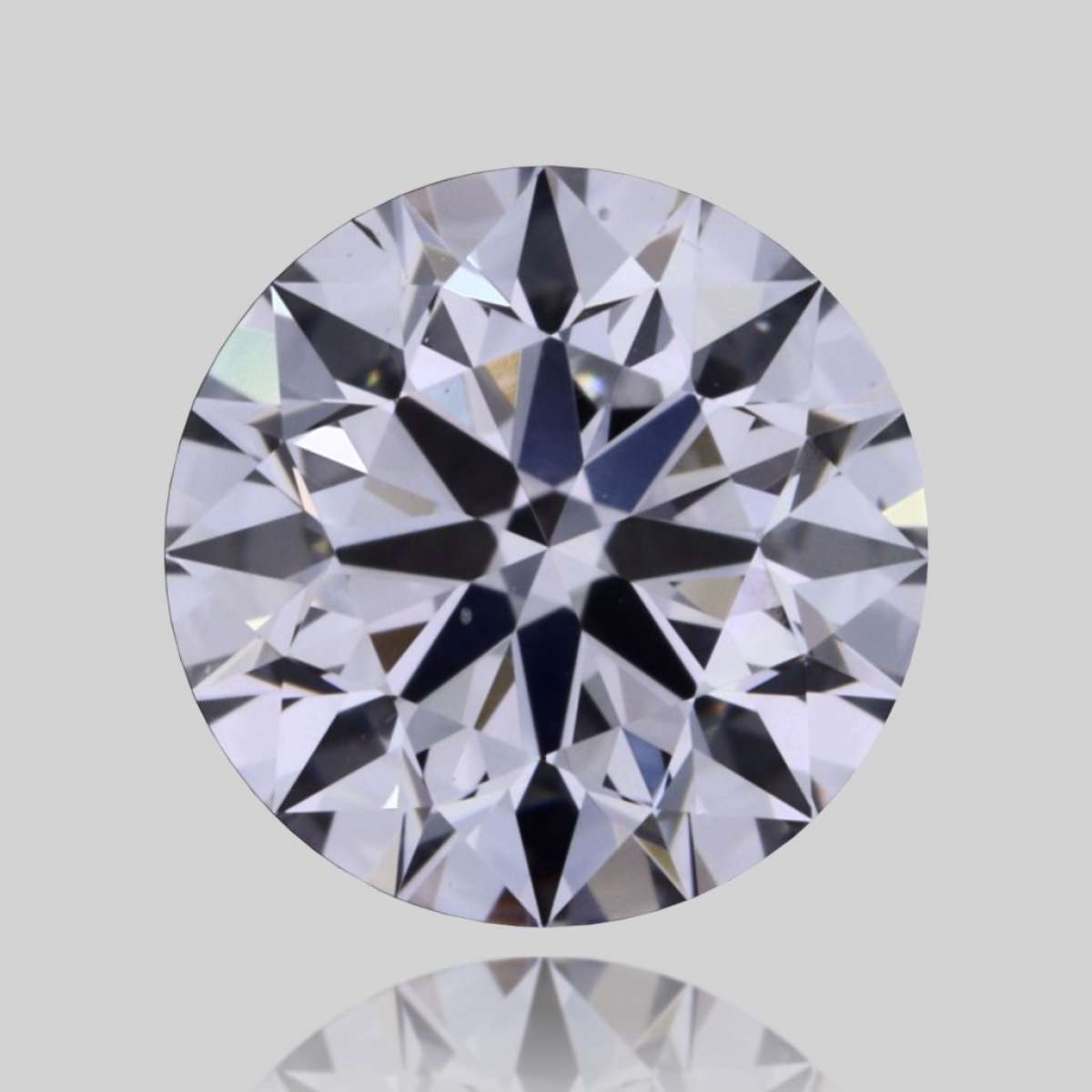 Certified Diamond GIA Carats 0.52 Color D Clarity VS2  EX  EX  EX Fluorescence FNT Brown No Green No Milky No EyeClean 100%