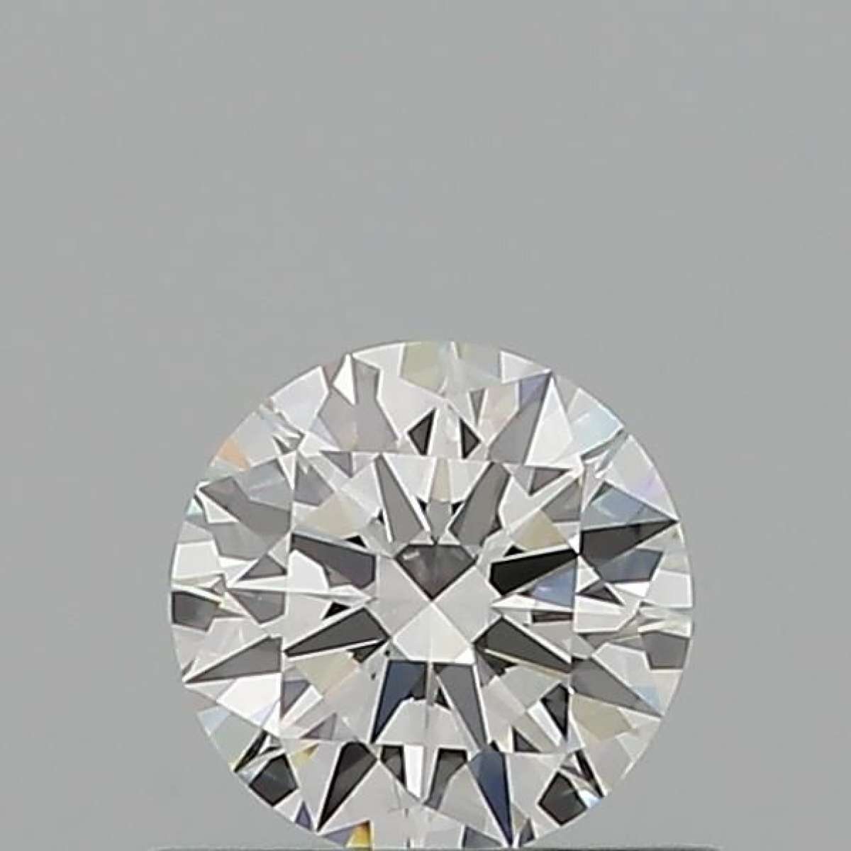 Certified Diamond GIA Carats 0.53 Color F Clarity VVS2  EX  EX  EX Fluorescence NON Brown No Milky No EyeClean 100%