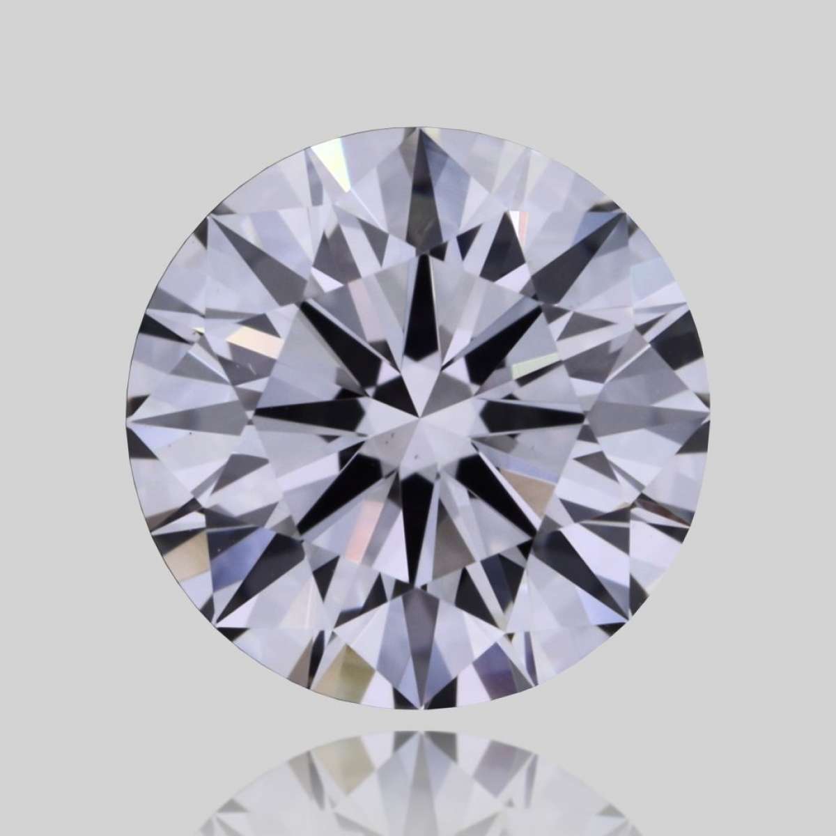 Certified Diamond GIA Carats 0.62 Color F Clarity VVS2  EX  EX  EX Fluorescence NON Brown No Green No Milky No EyeClean 100%