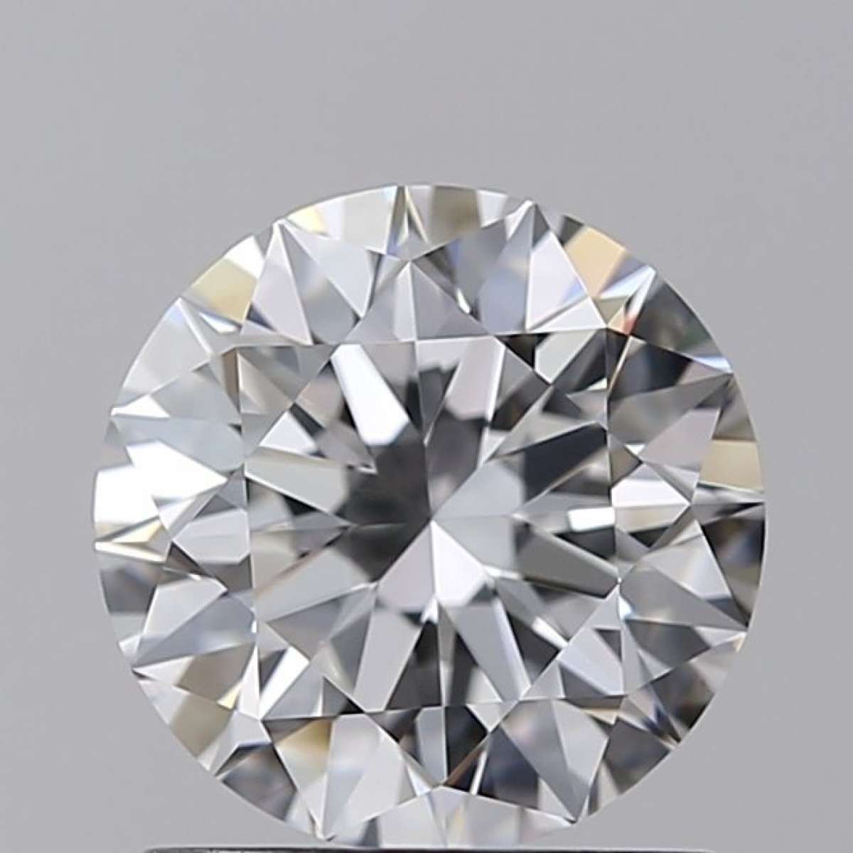 Certified Diamond GIA Carats 1.29 Color E Clarity VVS1  EX  EX  EX Fluorescence FNT Brown No Green No Milky No EyeClean 100%