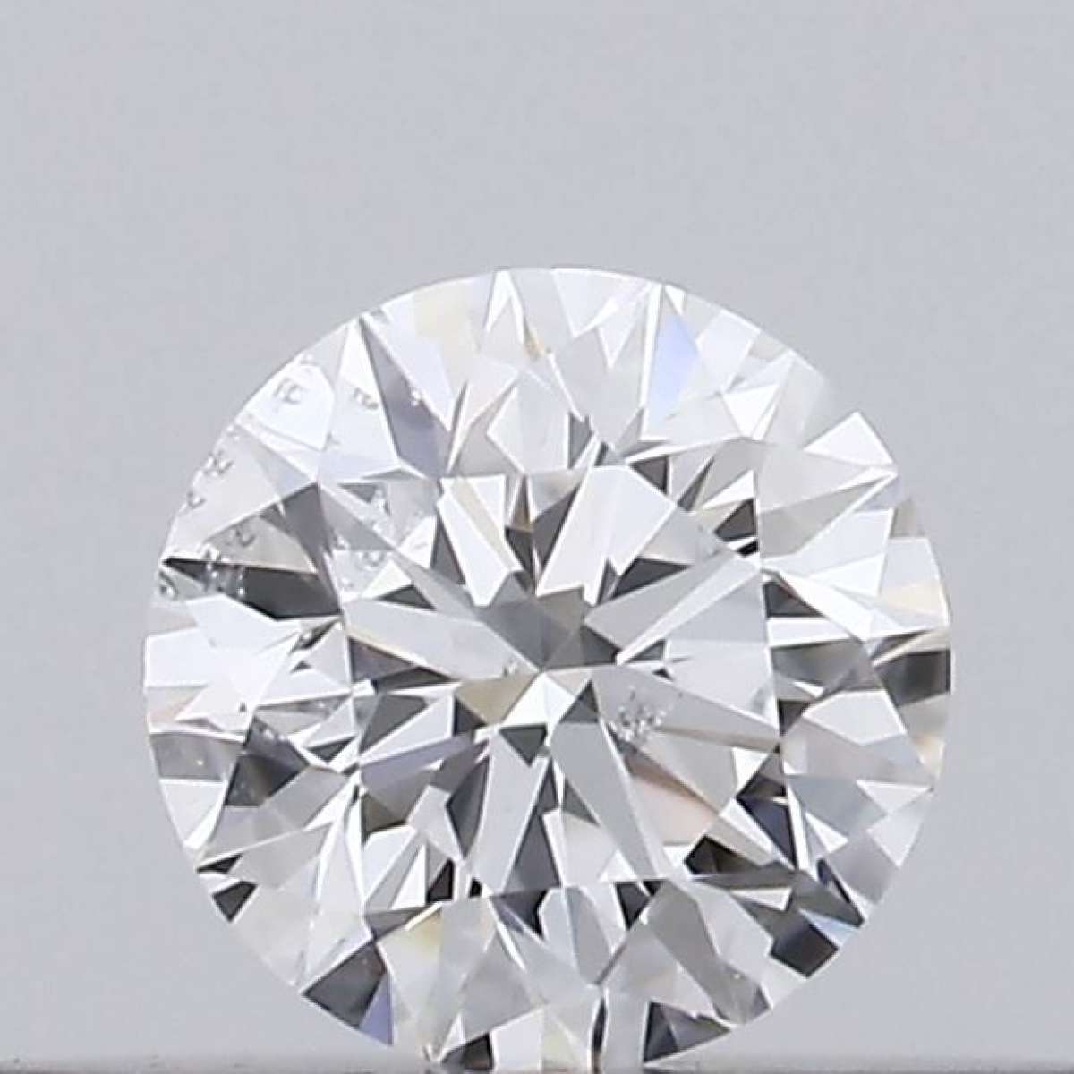 Certified Diamond GIA Carats 0.19 Color D Clarity SI1  EX  EX  EX Fluorescence FNT Brown No Green No Milky No EyeClean 100%