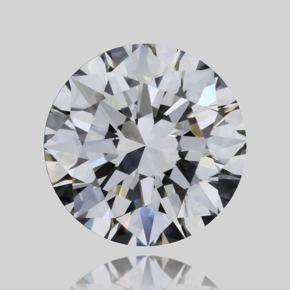 Certified Diamond GIA Carats 0.6 Color E Clarity VVS2  EX  EX  EX Fluorescence FNT Brown No Green No Milky No EyeClean 100%