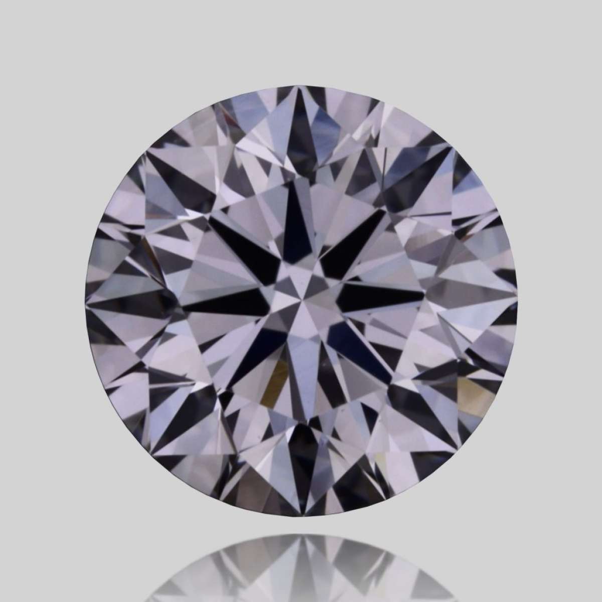 Certified Diamond GIA Carats 0.57 Color F Clarity VVS2  EX  EX  EX Fluorescence NON Brown No Green No Milky No EyeClean 100%