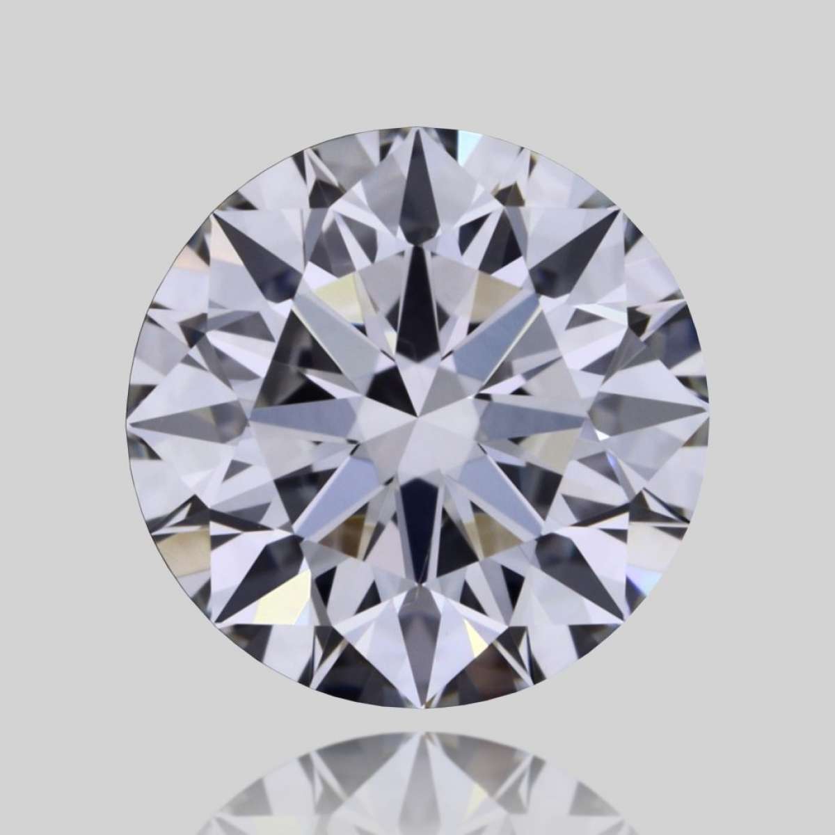 Certified Diamond GIA Carats 0.53 Color F Clarity VVS1  EX  EX  EX Fluorescence FNT Brown No Green No Milky No EyeClean 100%