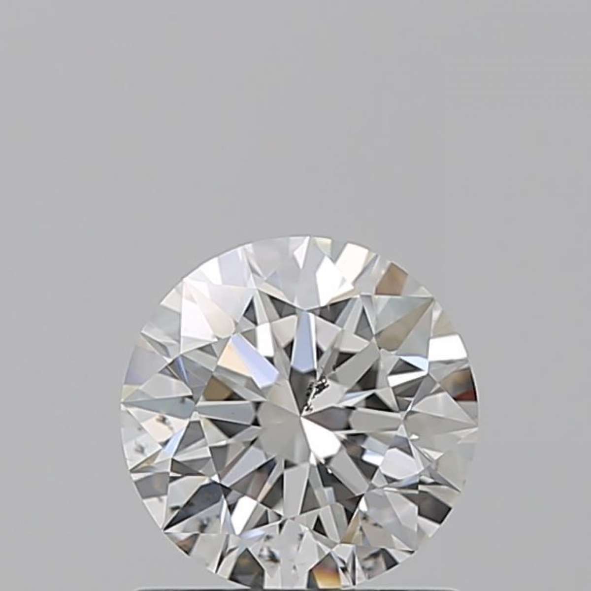 Certified Diamond GIA Carats 1.01 Color H Clarity SI1  EX  EX  EX Fluorescence NON Brown No Milky No EyeClean 100%