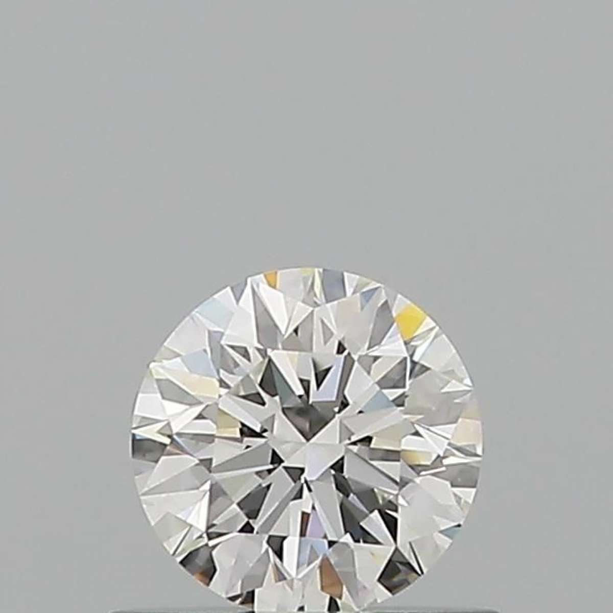 Certified Diamond GIA Carats 0.58 Color G Clarity VVS2  EX  EX  EX Fluorescence FNT Brown No Milky No EyeClean 100%