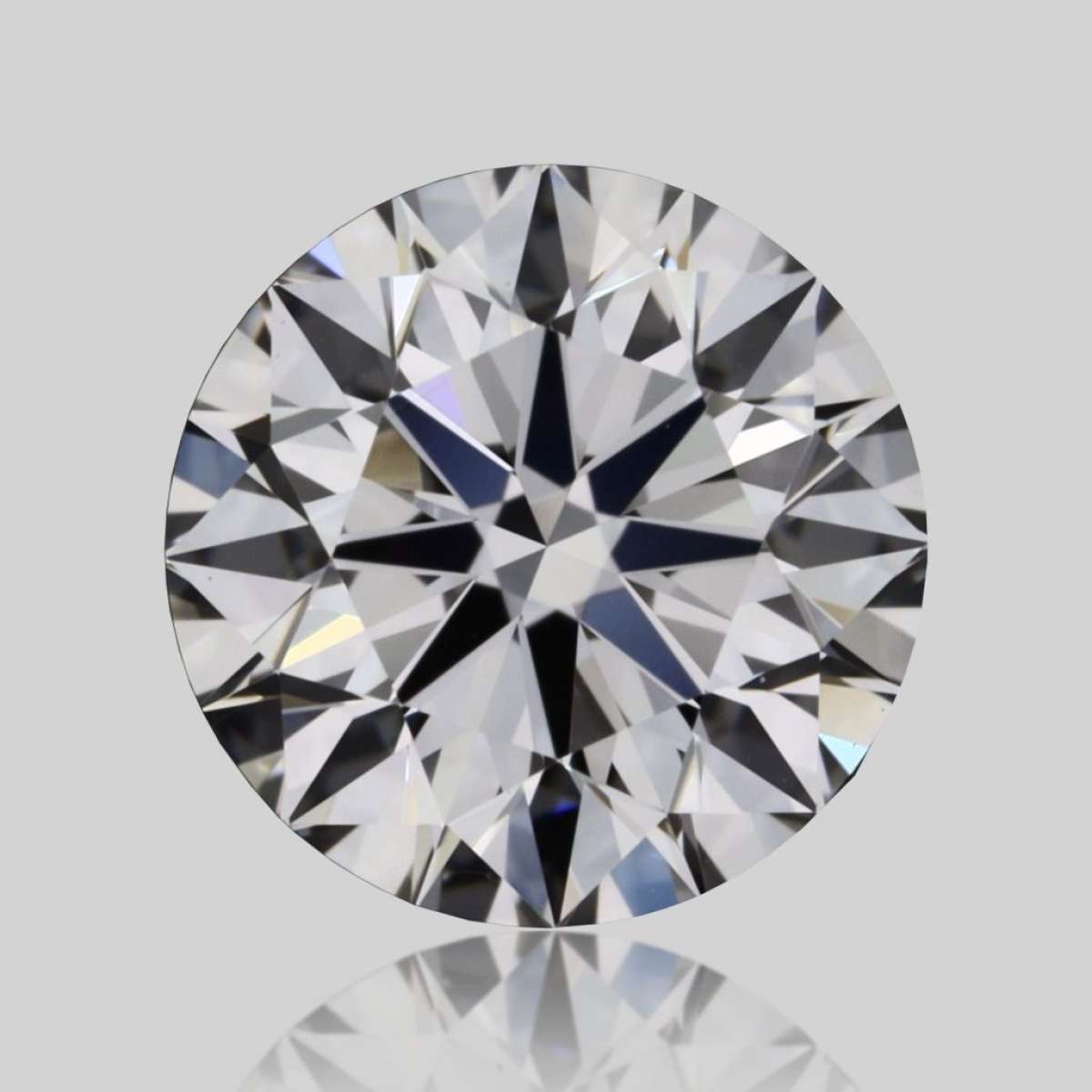 Certified Diamond GIA Carats 0.58 Color D Clarity VVS1  EX  EX  EX Fluorescence NON Brown No Green No Milky No EyeClean 100%