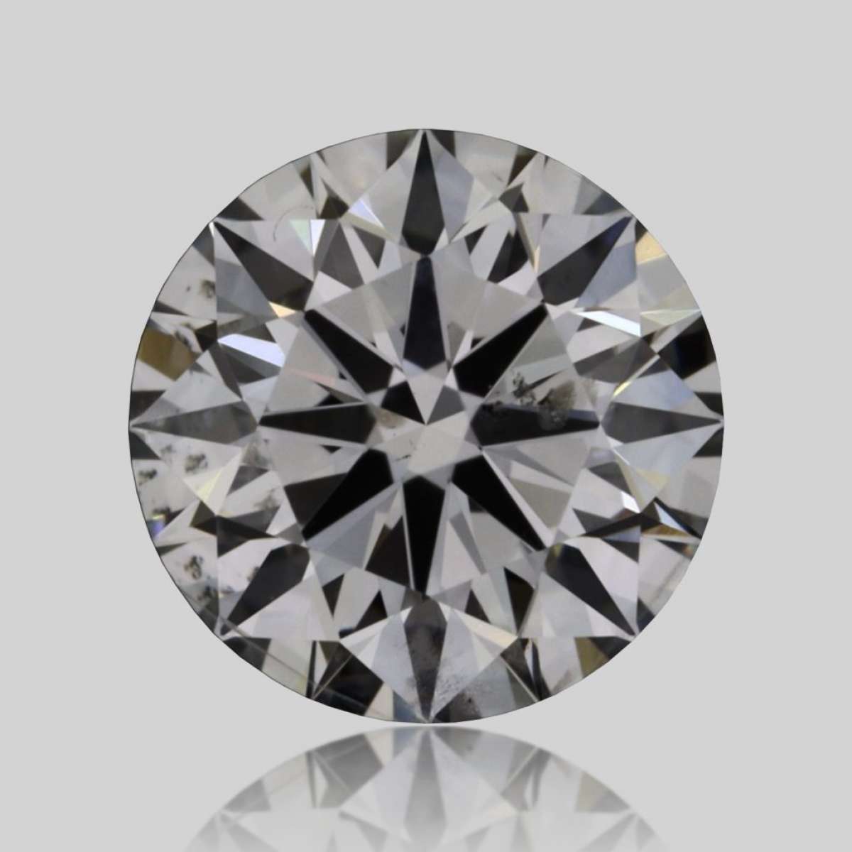 Certified Diamond GIA Carats 0.4 Color F Clarity SI2  EX  EX  EX Fluorescence NON Brown No Green No Milky No EyeClean 100%