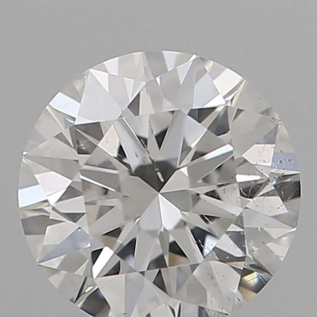 Certified Diamond GIA Carats 0.54 Color F Clarity SI2  EX  EX  EX Fluorescence NON Brown No Green No Milky No EyeClean 100%