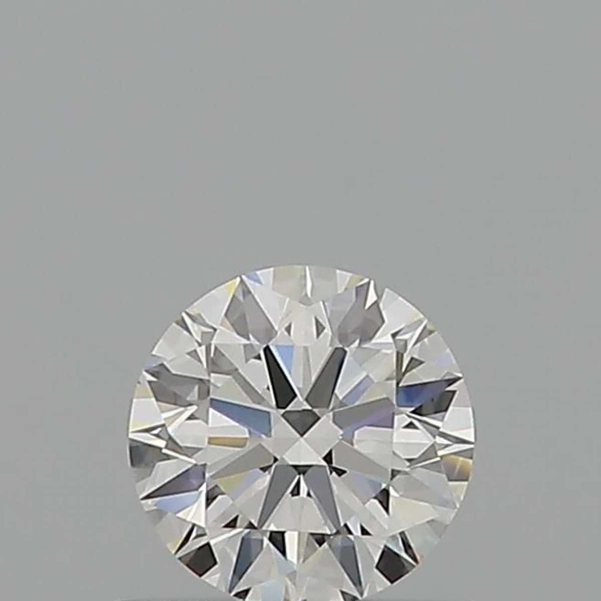 Certified Diamond GIA Carats 0.6 Color H Clarity VVS2  EX  EX  EX Fluorescence NON Brown No Milky No EyeClean 100%