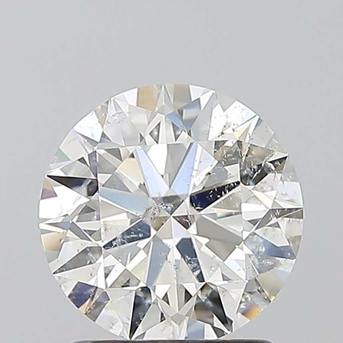 Certified Diamond HRD Carats 1.5 Color G Clarity SI2  EX  EX  EX Fluorescence NON Brown No Green No Milky No EyeClean 100%