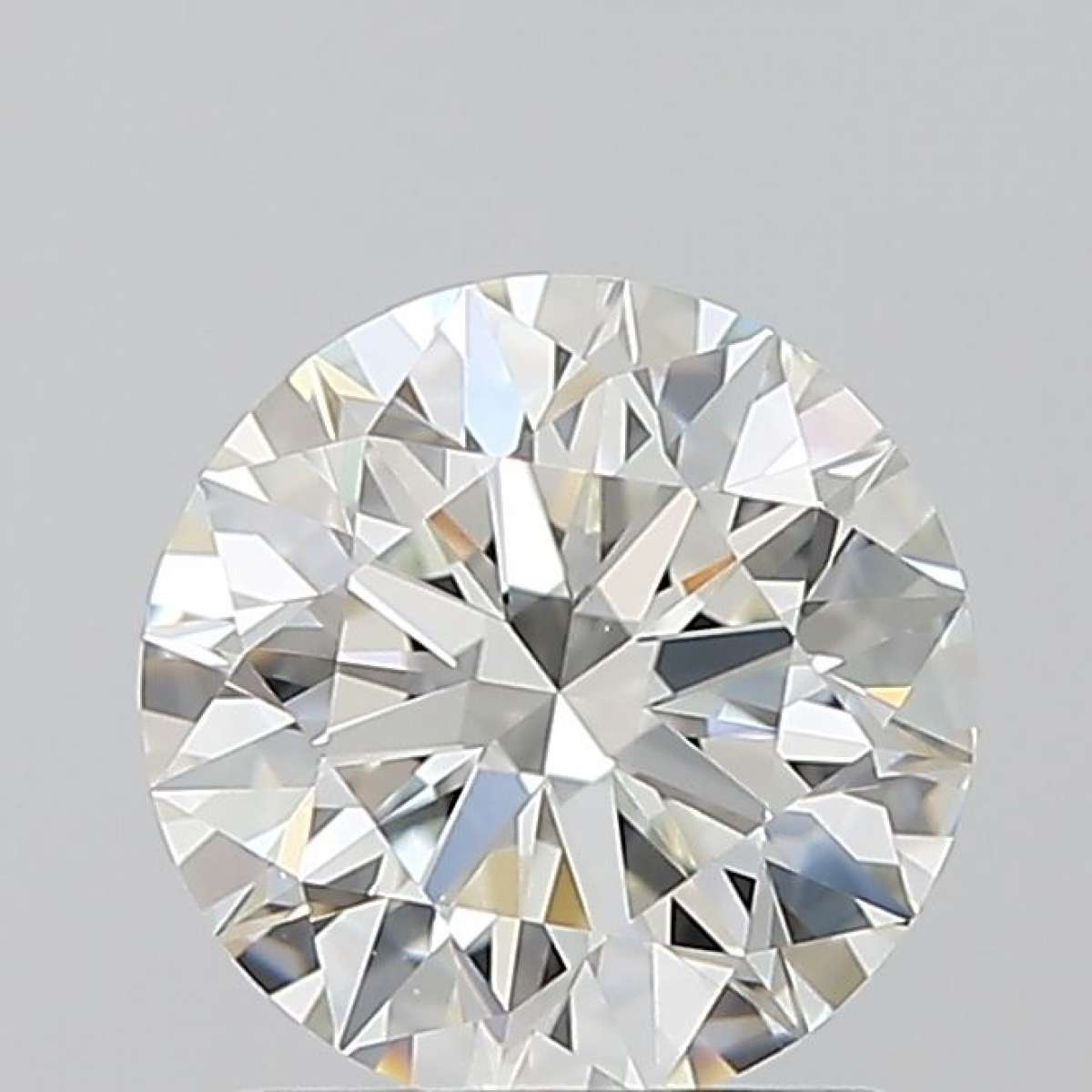 Certified Diamond HRD Carats 1.26 Color G Clarity VVS2  EX  EX  EX Fluorescence NON Brown No Green No Milky No EyeClean 100%