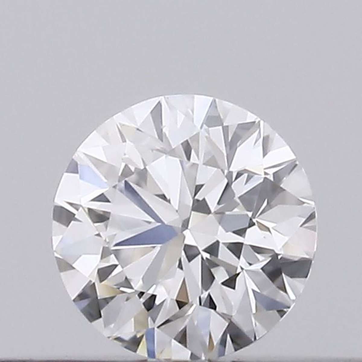 Certified Diamond GIA Carats 0.18 Color D Clarity VVS2  EX  EX  EX Fluorescence FNT Brown No Green No Milky No EyeClean 100%