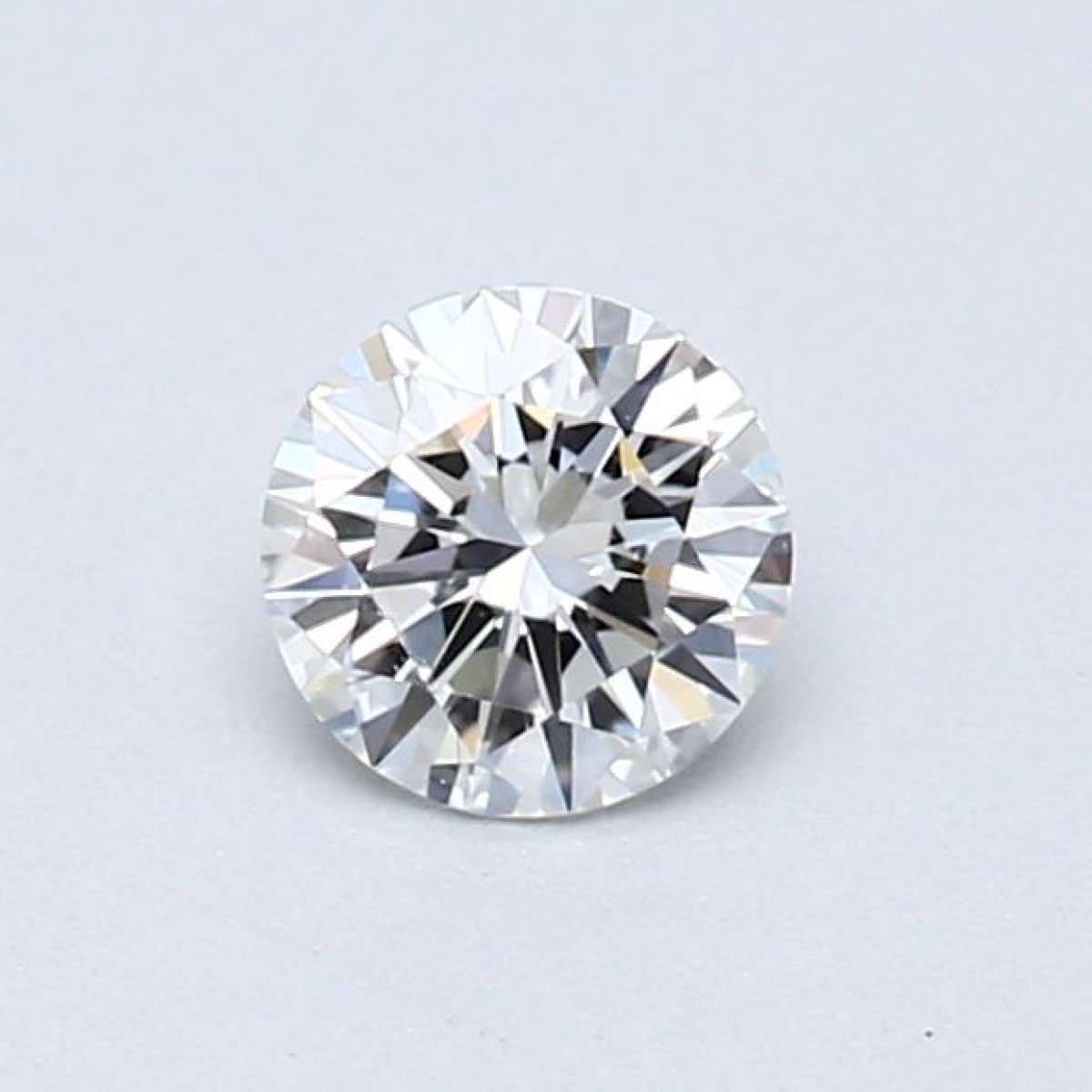 Certified Diamond GIA Carats 0.38 Color F Clarity VVS2  EX  EX  EX Fluorescence FNT Brown No Green No Milky No EyeClean 100%