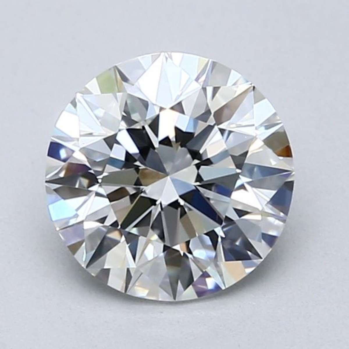 Certified Diamond GIA Carats 1.7 Color F Clarity VS2  EX  EX  EX Fluorescence NON Brown No Green No Milky No EyeClean 100%