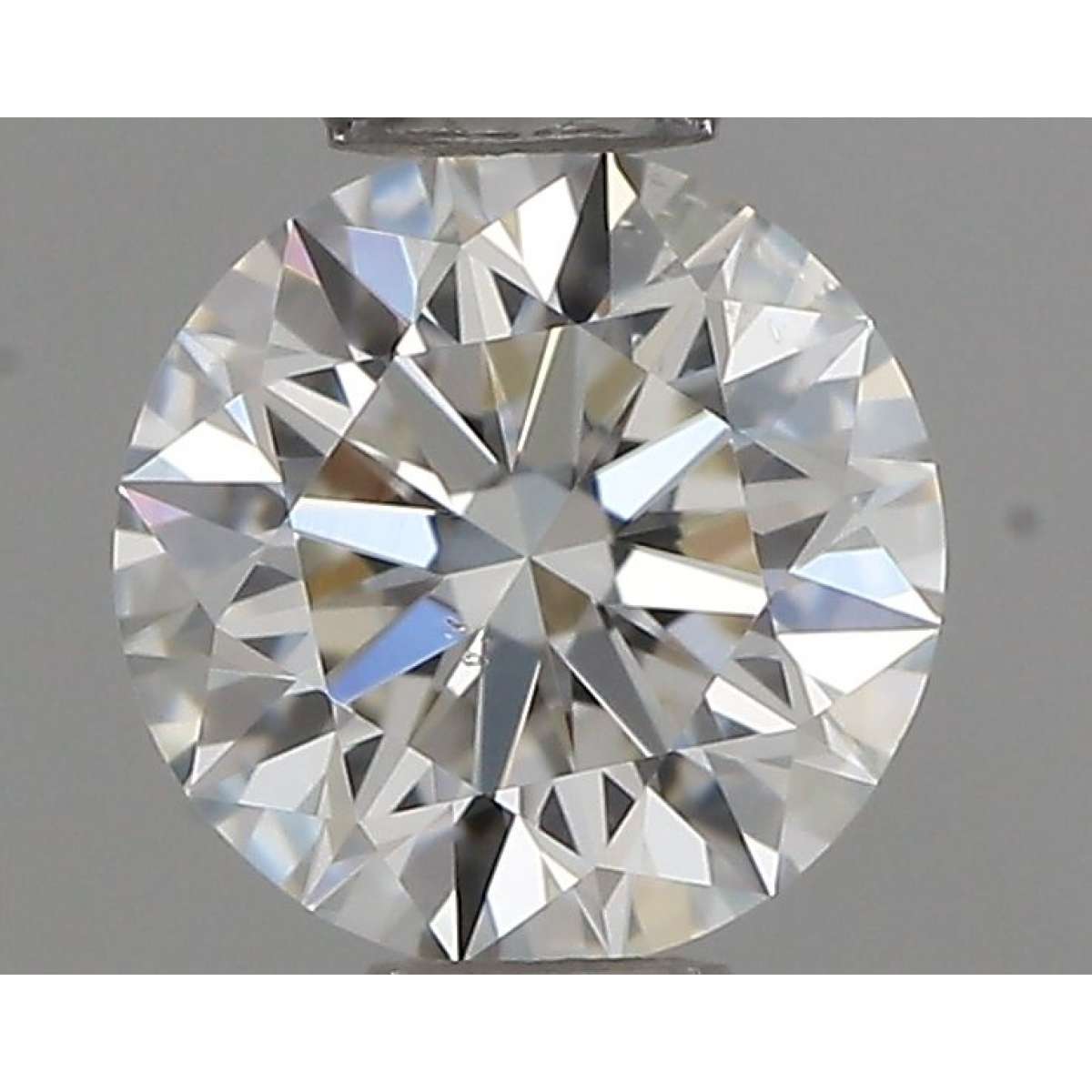 Certified Diamond IGI Carats 0.43 Color F Clarity VS2  EX  EX  EX Fluorescence FNT Brown No Green No Milky No EyeClean 100%