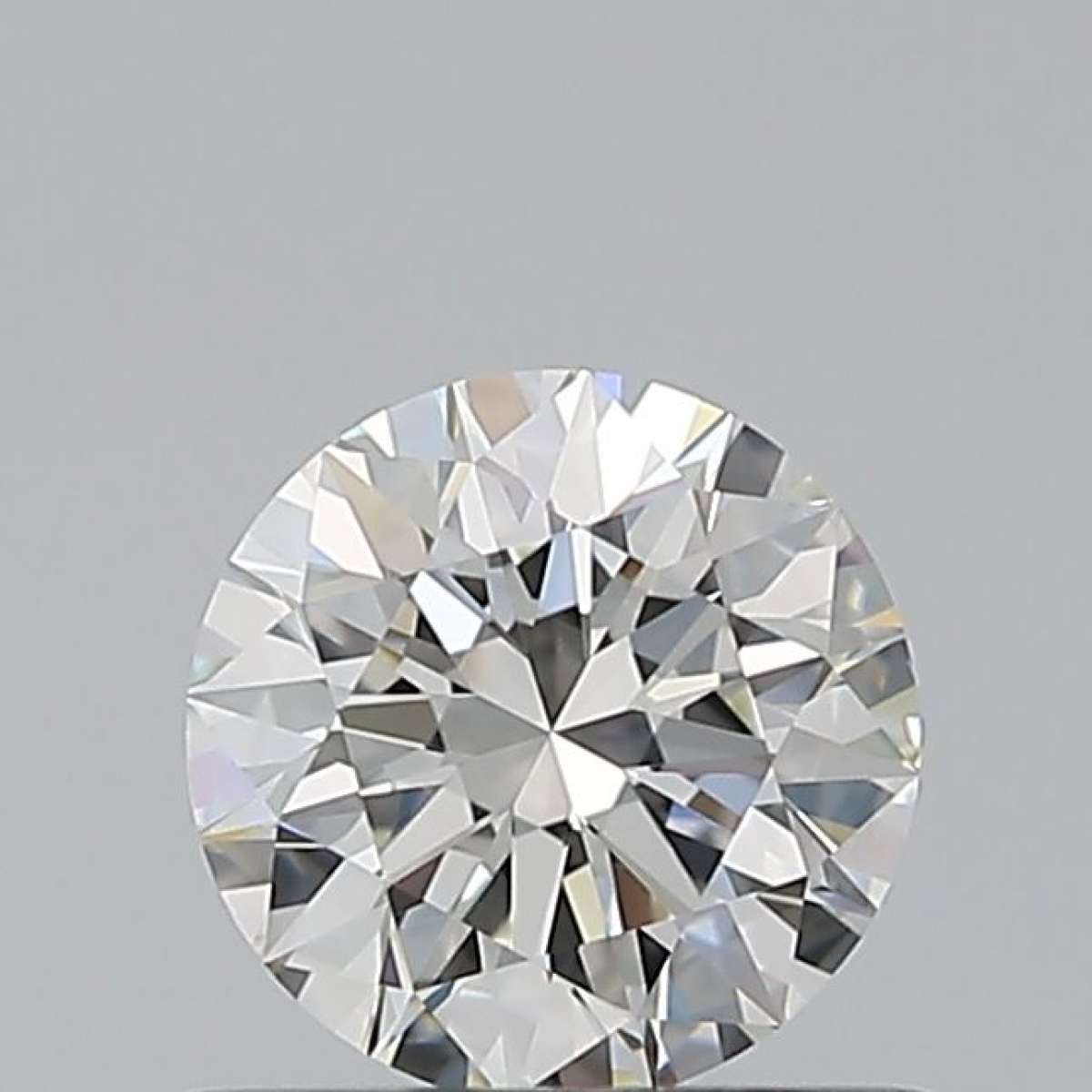 Certified Diamond HRD Carats 0.51 Color G Clarity VS2  EX  EX  EX Fluorescence NON Brown No Green No Milky No EyeClean 100%