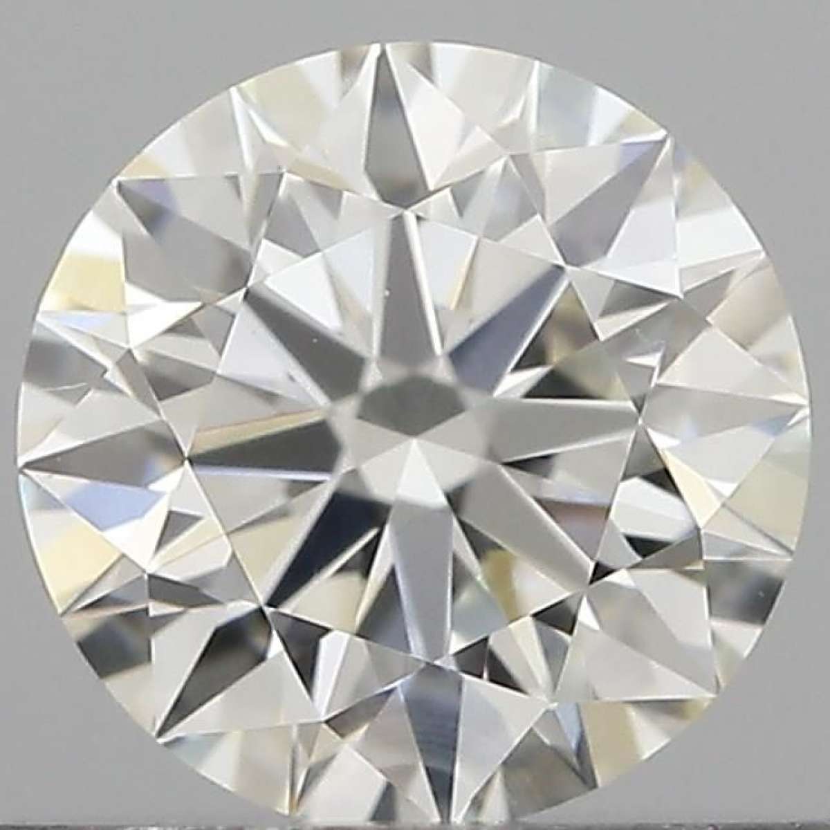 Certified Diamond IGI Carats 0.6 Color H Clarity VS1  EX  EX  EX Fluorescence FNT Brown No Green No Milky No EyeClean 100%